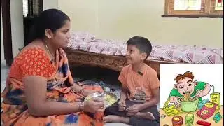 Eating fast is not fast food #kids #funny #comedy 