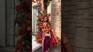 My Navvari Saree Look 😍🤭 #marathimulgi #navvari