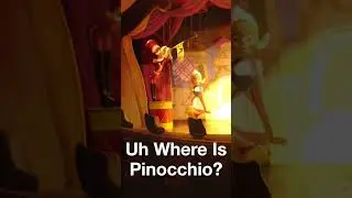 Где Пиноккио? 🤔 Пропал со своего аттракциона в Диснейленде! #Disneyland #DisneyParks #DisneyMagic
