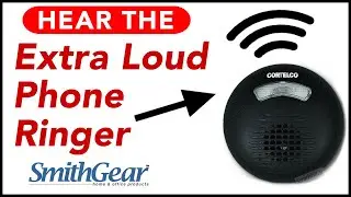 Cortelco External Loud Telephone Ringer with Light