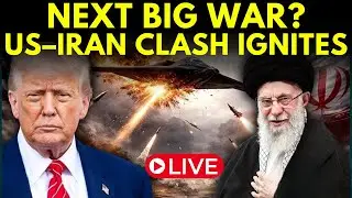 LIVE: Trump's Urgent Iran War Announcement: Is Nuclear Escalation Imminent as US Ships Near Israel?