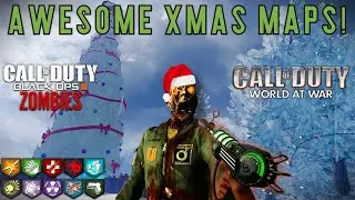 CHRISTMAS ISLAND, SANTA'S WORKSHOP, & JAMIZZY CHRISTMAS CUSTOM ZOMBIES MAP SHOWCASES