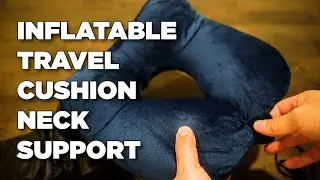The Best Inflatable Travel Neck Pillow &ndash; Compact, Comfy & Easy to Use! ✈️ #TravelEssentials