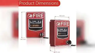 Review: Emergency Alarm Station with Key Conventional Dual Action Manual Call Point Pull Fire ...