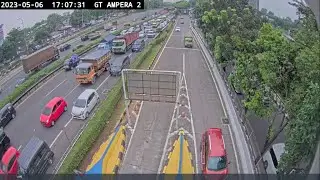 🔴 Pantauan LIVE CCTV TOLL JORR S GERBANG TOL AMPERA 2 || Sabtu 06 MEI 2023 🔴 17.00
