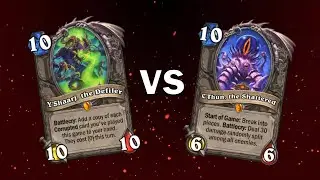 Hearthstone - Y'Shaarj, the Defiler VS C'Thun, the Shattered
