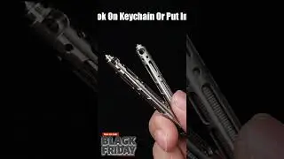 Titanium TC4 Mini Tactical Pen Self Defense Outdoor EDC Tool Keychain Pocket Business