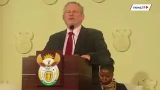 Trade and Industry minister Rob Davies talking on rating agencies