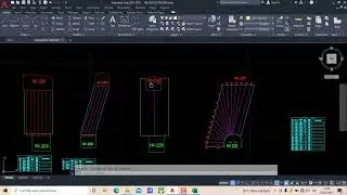 Diseño de Taladros Largos en autocad