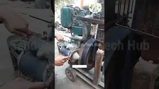 How to 7KW Self Starter Generator Engine Works? Self Generator Engine #shorts #viral #engine #diesel