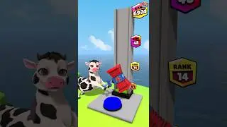 Who Is Stronger ? Super Tiger vs Elephant vs Baby Cow #Shorts #Cartoon #Viral #shortsfeed #YTShorts