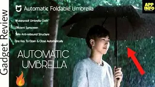 XIAOMI AUTOMATIC FOLDING UMBRELLA , THE FUTURE IS NOW !