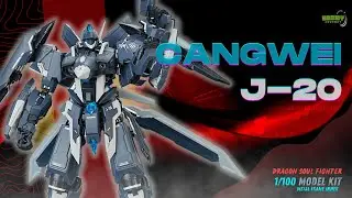 [Review] Xiwanse 1/100 Dragon Soul Fighter J-20 Cangwei Model kit