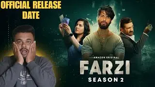 Farzi Season 2 Release Date Update | Shahid Kapoor Farzi 2 Latest News | Farzi 2 