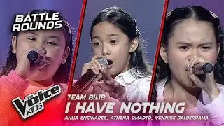 The Voice Kids Philippines: Team Bilib's POWERFUL performance of 'I Have Nothing'! | Battle Rounds