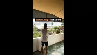 Best place to stay in Alleppey | Beach-facing Zostel Alleppey | Kerala ❤️