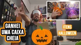 I received a box full of Halloween items.