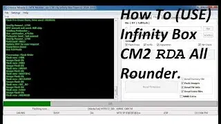 How To USE Infinity Box CM2 RDA All Rounder (2019).