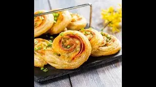 Ham and Mozzarella Roll-Ups
