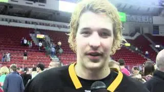 USHL Clark Cup Champs - Alex Broadhurst post game