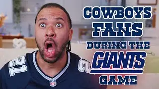 Cowboys Fans During the Giants Game