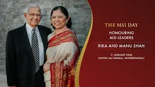 The MSI Day : Honouring MSI Leaders | Live From Sathya Sai Grama | 11 January 2026, Evening