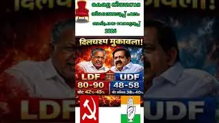 Kerala assembly election opinion poll 2026