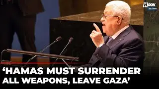 Palestinian President Stuns UNGA With Huge Anti-Hamas Declaration | Mahmoud Abbas UNGA Speech Full
