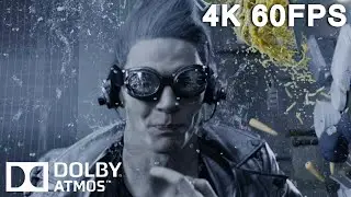 QuickSilver Kitchen Scene|X-Men: Days Of Future Past (2014)|4K 60FPS(5.1)