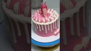 This is how cake glaze should be done #tiglezcakes