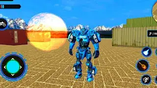 Us Police Bike Transform Robot Game *** Tr&ograve; Chơi si&ecirc;u RoBot cảnh s&aacute;t Biến h&igrave;nh ### Android  Gameplay