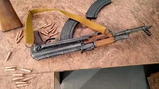 AK 47 and 8mm rifle and bullets
