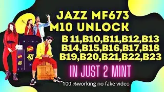 Jazz MF673 Unlock | Jazz MF673 Dead Boot Repairs File | jazz