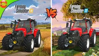 New Update Tractor in FS20 vs in FS22 - Physics And Graphics Comparison