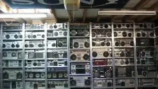 Worlds largest boom box collection Craig Kenton