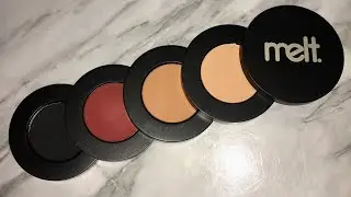MELT COSMETICS DARK MATTER STACK | SWATCHES