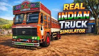 Real Indian Truck Simulator Gameplay 🚚 | Heavy Cargo Truck Driving Game