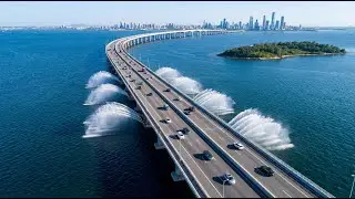 Inside the Impossible Floating Bridge How the USA Built a $4 5 Billion Concrete Ribbon Across a Lake