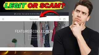 Favia.store Exposed! Legit Online Store or Fraud Alert?