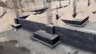 How to start new villa construction in dubai step by step Foundation work