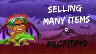 SELLING MANY ITEMS (GOT OVER 10M BC+) | Pixel Worlds