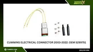 Cummins Electrical Connector 2003-2022: OEM 5299751