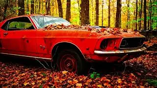 Asmr Car Restoration! Full Restoration of a Ford Mustang 1967 from Total Disrepair to Looking New