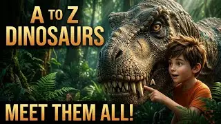 A-Z Dinosaurs for Kids 🦖 | Learn Dinosaur Names | ABC Learning