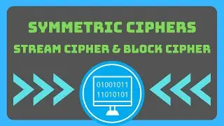 Symmetric Cipher Explained | Stream Cipher | Block Cipher | Process of Encryption and Decryption