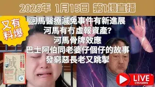 河馬醫療減免事件有新進展 河馬有冇虛報資產？| 河馬骨牌效應 | 巴士阿伯同老婆仔個仔的故事 | 發窮惡長老又跳掣
