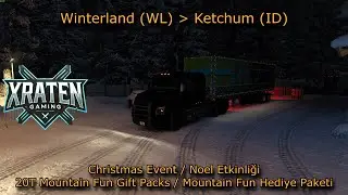 Mountain Fun G.P. Delivery / Mountain Fun H.P. Teslimatı / American Truck Simulator / Logitech G29
