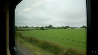 Peaceful Train Journey: Relaxing Window Views Across the Countryside | Relaxing Train Journey