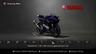 Tourist Trophy | YAMAHA YZF-R6 RacingModified '05 Gameplay