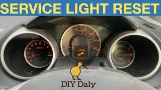 Honda Jazz Service light reset procedure